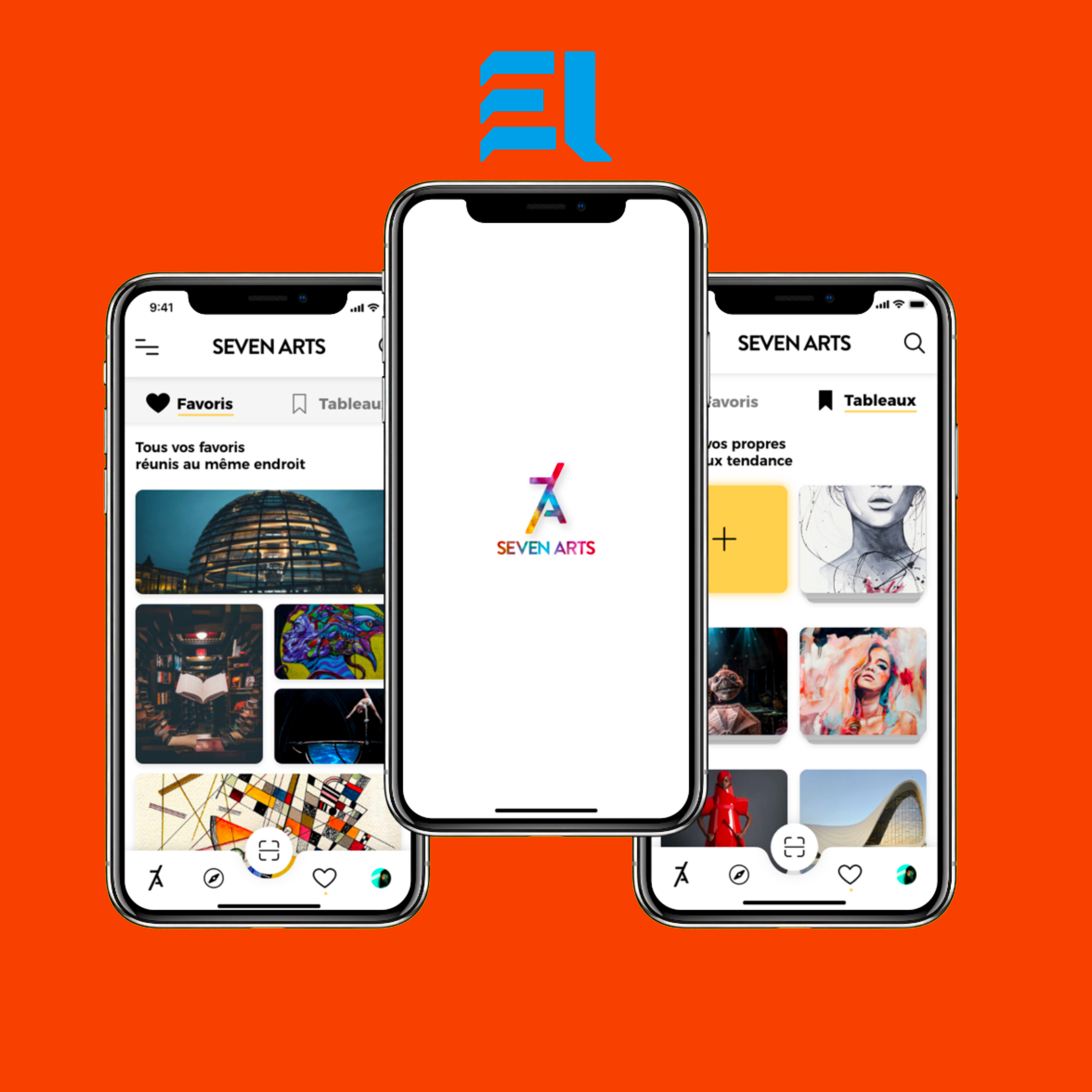 design app mobile 7 Arts